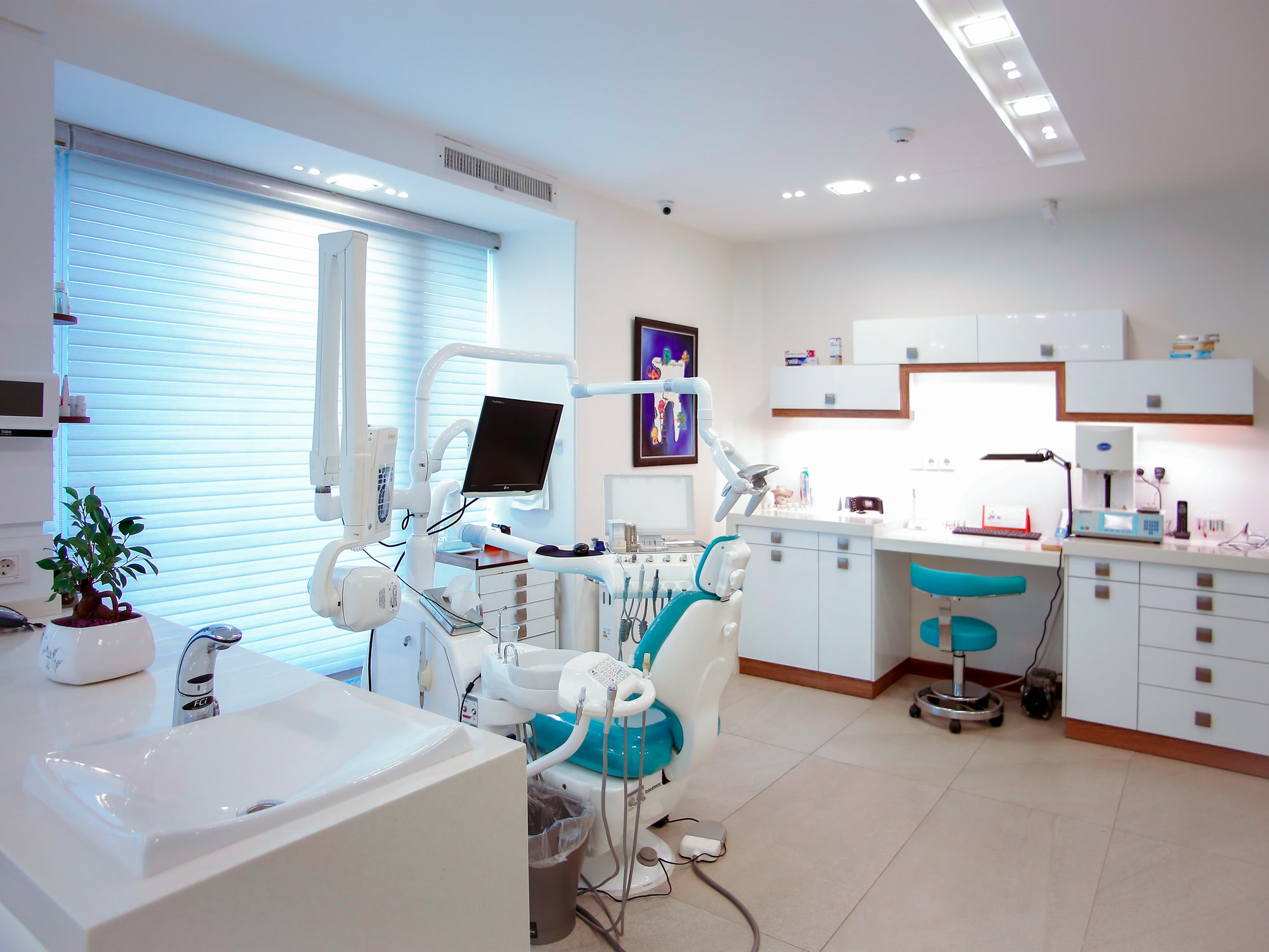 Muestra de web para clínica dental, estilo Limpio